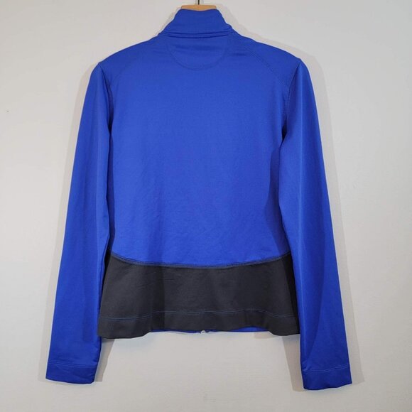 Calvin Klein Performance Jacket Full Zip Activewear Womens Small Blue‎ Black - Picture 6 of 9